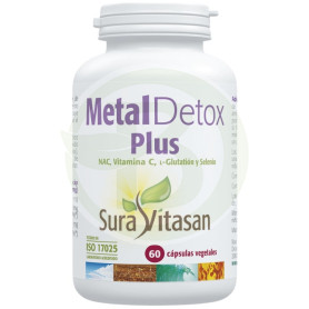 Metal Detox Plus 60 Cápsulas Sura Vitasan