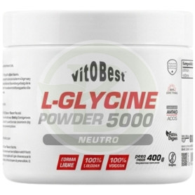 L-Glycine 5000 en Polvo Sabor Neutro 400G Vit.o.best