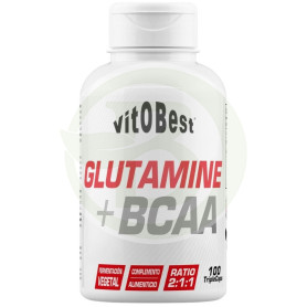 Glutamine + Bcaa 100 Triplecaps Vit.o.best
