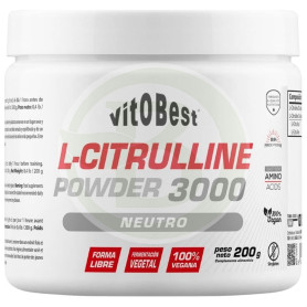 L-Citrulline 3000 en Polvo Sabor Neutro 200G Vit.o.best