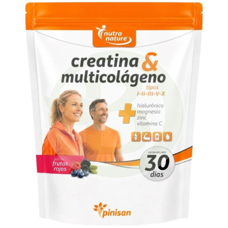 Creatina y Multicolágeno 270Gr Pinisan