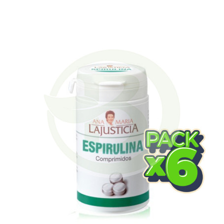 Pack 6x Espirulina 160 Comprimidos Ana Mª Lajusticia