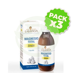 Pack 3x Magnesio Total 200Ml. Ana Mª Lajusticia