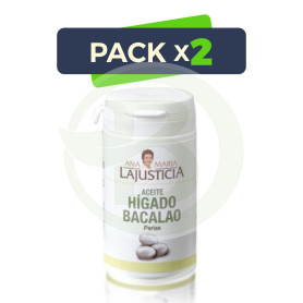 Pack 2x Aceite de Hígado de Bacalao Ana Mª Lajusticia