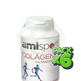 Pack 6x Colágeno Con Magnesio 270 Comprimidos AML Sport Ana Mª Lajusticia