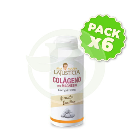 Pack 6x Colágeno + Magnesio 450 Pastillas Ana Mª LaJusticia