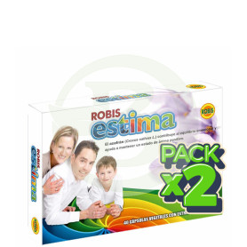 Pack 2x Robis Estima 40 Cápsulas Robis