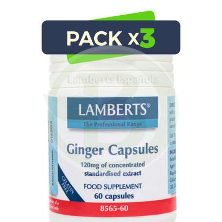 Pack 3x Jengibre Lamberts