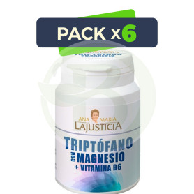 Pack 6x Triptófano con Magnesio y Vitamina B6 Ana Mª Lajusticia