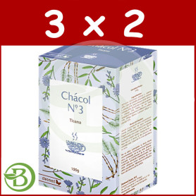 Pack 3x2 Té Nº3 Chácol 100G Dietmed