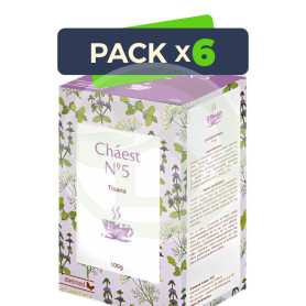 Pack 6x Té Nº5 Cháest 100G Dietmed