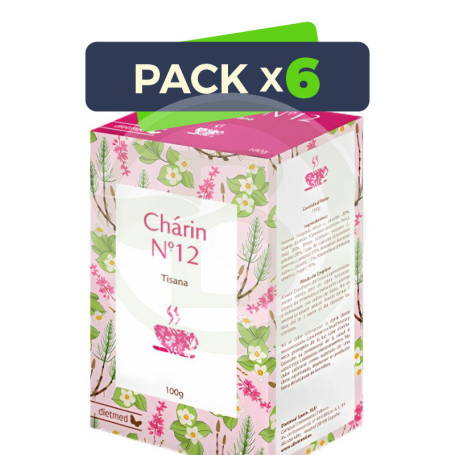 Pack 6x Té Nº12 Chárin 100G Dietmed