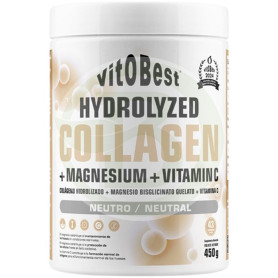 Hydrolyzed Collagen + Mg + Vit C Sabor Neutro 450G Vit.o.best