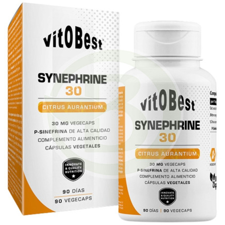 Synephrine 90 Cápsulas Vegetales Vit.o.best