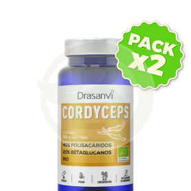 Pack 2x Cordyceps Bio 90 Cápsulas Drasanvi