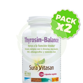 Pack 2x Thyrosin-Balance 120 Cápsulas Sura Vitasan