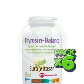 Pack 6x Thyrosin-Balance 120 Cápsulas Sura Vitasan