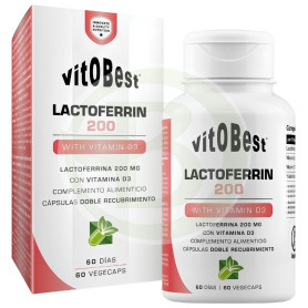 Lactoferrin 200 60 Cápsulas Vegetales Vit.o.best