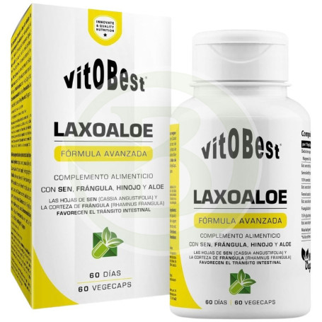 Laxo Aloe 60 Cápsulas Vegetales Vit.o.best