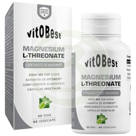 Magnesium L-Threonate 90 Cápsulas Vegetales Vit.o.best