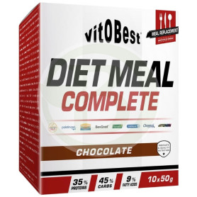 Diet Meal Complete Sabor Chocolate 10 Sobres Vit.o.best