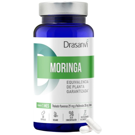 Moringa 60 Cápsulas Drasanvi