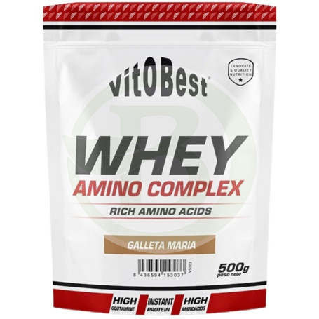 Whey Amino Complex Sabor Galleta María 500G Vit.o.best