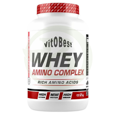Whey Amino Complex Sabor Fresas con Nata 2Kg Vit.o.best
