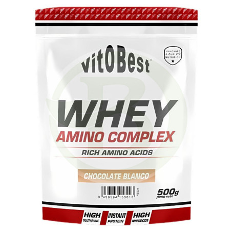 Whey Amino Complex Sabor Chocolate Blanco 500G Vit.o.best