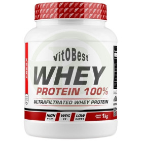 Whey Protein 100% Sabor Fresa 1Kg Vit.o.best