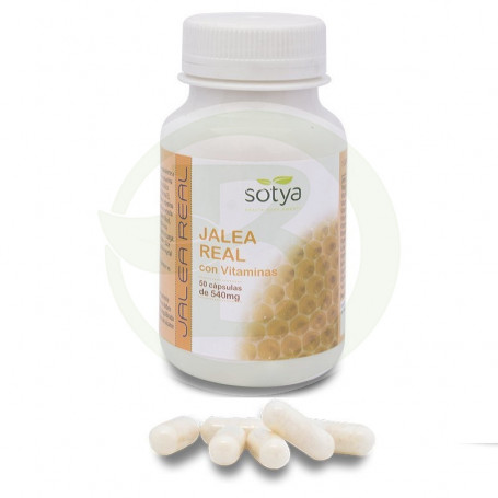 Jalea Real 50 Cápsulas Vegetales 540Mg. Sotya