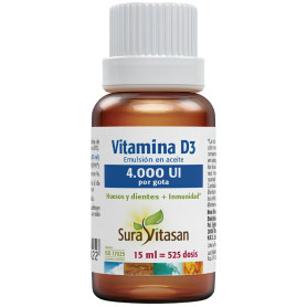 Vitamina D3 4.000 Ui 15Ml Sura Vitasan