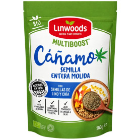 Semillas Molidas de Cáñamo, Lino y Chía 200g Linwoods