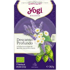 Descanso Profundo 17 Filtros Yogi Tea