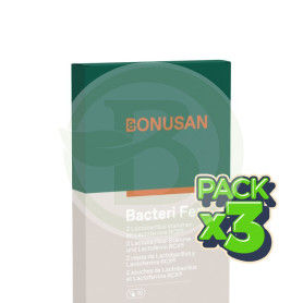 Pack 3x Bacteri Fem 10 Cápsulas Bonusan