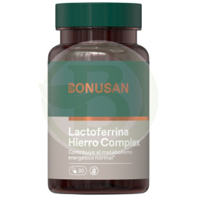 Lactoferrina Hierro Complex 30 Cápsulas Bonusan