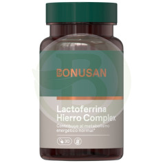 Lactoferrina Hierro Complex 30 Cápsulas Bonusan