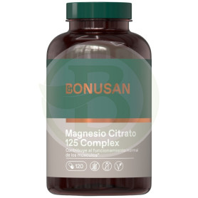 Magnesio Citrato 125 Complex 120 Comprimidos Bonusan