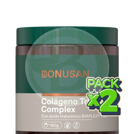Pack 2x Colágeno Tripéptido Complex 160G Bonusan