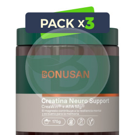 Pack 3x Creatina Neuro Support 175G Bonusan