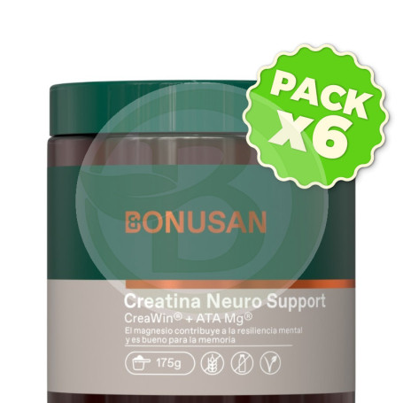 Pack 6x Creatina Neuro Support 175G Bonusan