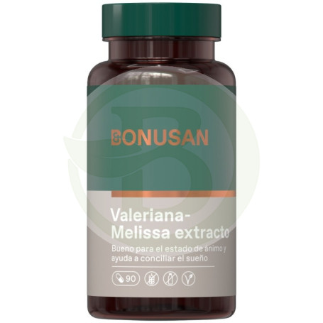 Valeriana Melissa Extracto 90 Cápsulas Bonusan