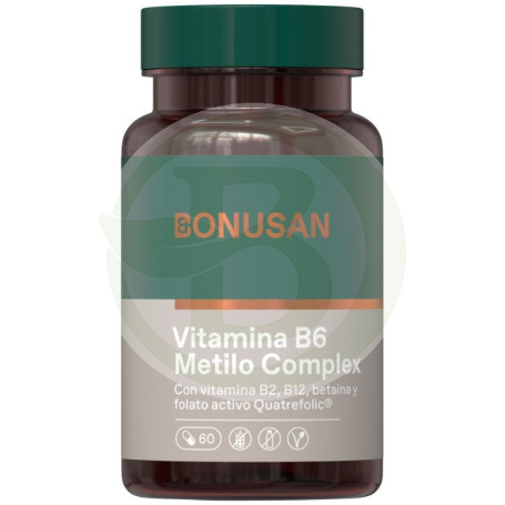 Vitamina B6 Metilo Complex 60 Cápsulas Bonusan