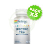 Pack 3x Spectro Multivitamin 60 Cápsulas Solaray