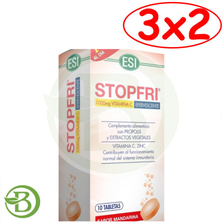 Pack 3x2 Stopfri Efervescente 10 Tabletas Esi