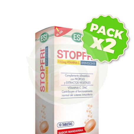 Pack 2x Stopfri Efervescente 10 Tabletas Esi