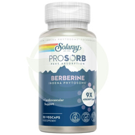 Prosorb Berberine 30 Cápsulas Vegetales Solaray