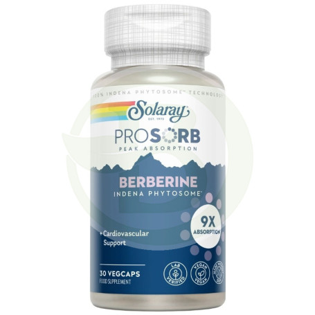 Prosorb Berberine 30 Cápsulas Vegetales Solaray