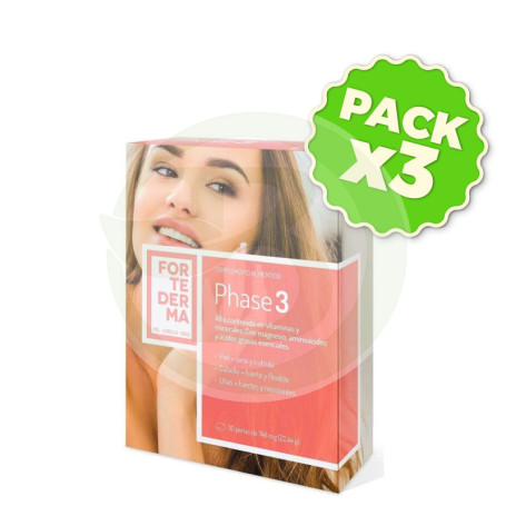 Pack 3x Herbeaute Phase 3 30 Cápsulas Herbora