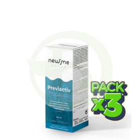 Pack 3x Previactiv Hepático 250Ml. Herbora